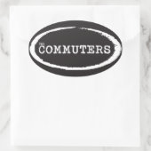 De pendelaars Sticker (Tas)