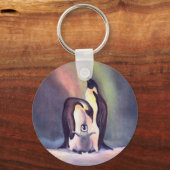 DE PENGUINEGEZIN DOOR SHARON SHARPE SLEUTELHANGER (Voorkant)