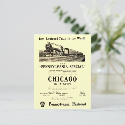 De Pennsylvania Special Briefkaart (Staand voorkant)