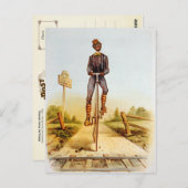 De Penny-farding uitrukken Briefkaart (Voorkant / Achterkant)