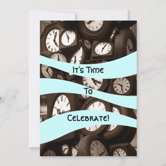 De Pensionering van de gastheer het is tijd aan de Kaart (Voorkant)