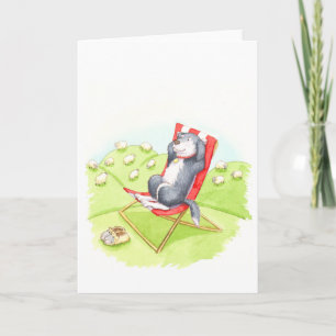 De Pensionering van de herdershond Kaart