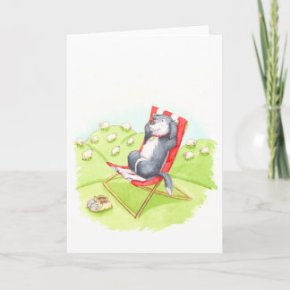 De Pensionering van de herdershond Kaart