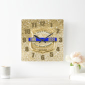 De Pensionering van de politieman Vierkante Klok (Huis)