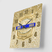 De Pensionering van de politieman Vierkante Klok (Hoek)