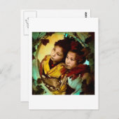 De Pensive Gaze van Two Geisha  Japan Briefkaart (Voorkant / Achterkant)