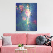 De Peony Nebula Canvas Afdruk (Insitu (Woonkamer))