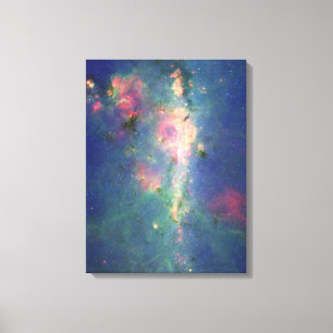 De Peony Nebula Canvas Afdruk