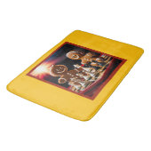 De peperkoek-man speelt schaak met zijn zus badmat (Gekanteld)