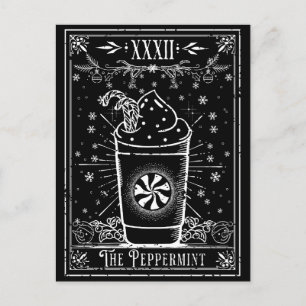 De Pepermunt Latte Tarotkaart Briefkaart