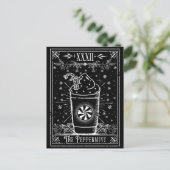 De Pepermunt Latte Tarotkaart Briefkaart (Staand voorkant)