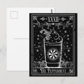 De Pepermunt Latte Tarotkaart Briefkaart (Voorkant / Achterkant)