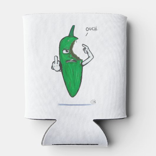 De Pepperz, OUCH!, Koelbox Blikjeskoeler (Achterkant)