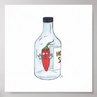 De Pepperz, Trapped, Druk Poster