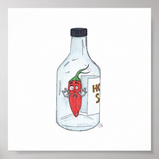 De Pepperz, Trapped, Druk Poster (Voorkant)