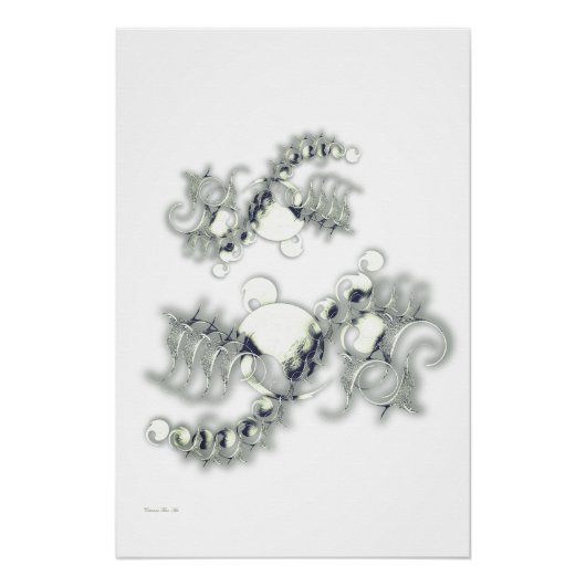 "De perceptieve compilatie" glanzend Poster (Voorkant)