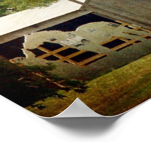 De Percheron Barn Poster (Hoek)