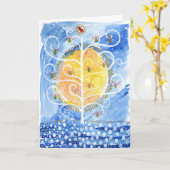 De perenboom en de patrijs kaart (Gele Bloem)