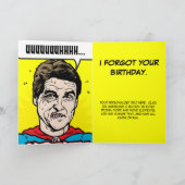 De Perenwijn van de hooimijt Kapitein Brainfart Kaart (Binnen)