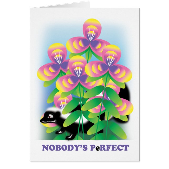 DE PeRFECT-KAART VAN NOBODY (Voorkant)