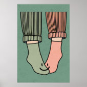 De Perfect Match Koppel Poster Happy Feet Muur Kun (Voorkant)