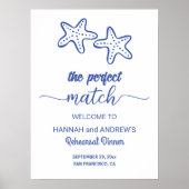 De Perfect Match Zeesterre Oefendiner Poster (Voorkant)