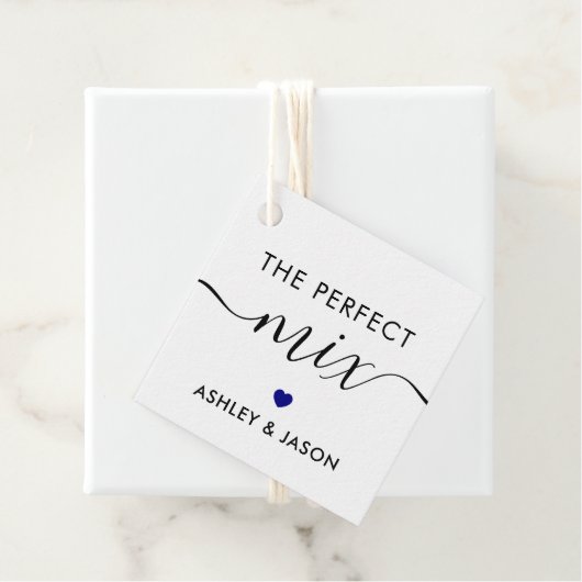 De Perfect Mix-kruiden of Trail Mix-cadeaubijsluit Bedankjes Labels (In situ)