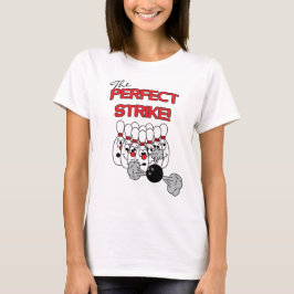De perfecte aantekening | Bowling-Humor T-shirt
