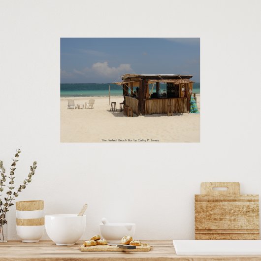 De perfecte balk poster (Keuken)