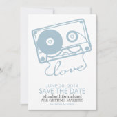 De Perfecte Band van de Mengeling sparen de Datum  Save The Date (Voorkant)