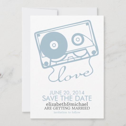 De Perfecte Band van de Mengeling sparen de Datum  Save The Date (Voorkant)