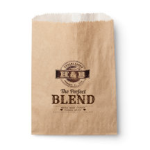 De perfecte blend bruiloft koffiezakken