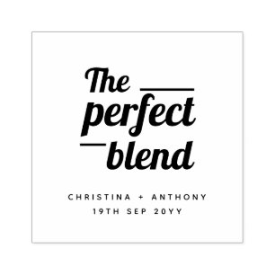 De perfecte blend-buikstempel voor typografie rubberstempel