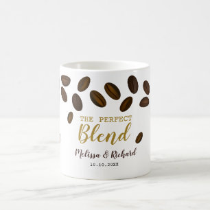 De Perfecte Blend Coffee Bruiloft Bruid En Bruideg Koffiemok