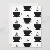 De Perfecte Blend Coffee Bruiloft Kaart (Achterkant)
