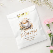De Perfecte Blend Coffee Huwelijk Koppels Bruiloft Bedankzakje (Gezegeld)