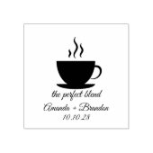 De Perfecte Blend Coffee Trouw Dank Je Rubberstempel (Afrduk)