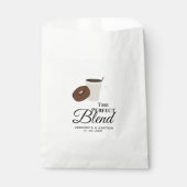 De perfecte blendkoffie en donut | Weddenschap Bedankzakje (Voorkant)