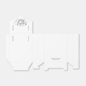 De perfecte blendweddenschap bedankdoosjes (Uitgevouwen)