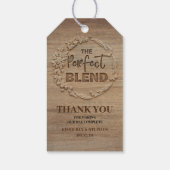 De perfecte blendweddenschap cadeaulabel (Achterkant)