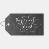 De perfecte blendweddenschap cadeaulabel (Achterkant Horizontaal)