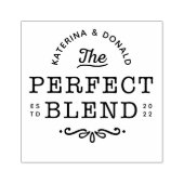 De perfecte blendweddenschap rubberstempel (Afrduk)