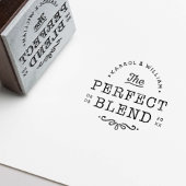 De perfecte blendweddenschap rubberstempel