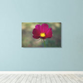 De Perfecte Bloem van de zuster Canvas Afdruk (Insitu (Houten vloer))