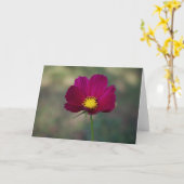 De perfecte bloem van mijn zus kaart (Gele Bloem)