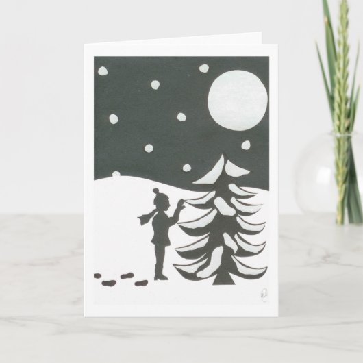 De perfecte Boom Feestdagen Kaart (Voorkant)