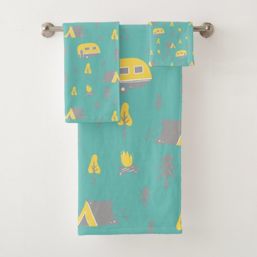 De perfecte Camping van RV en Camping Love Bad Handdoek (Insitu)