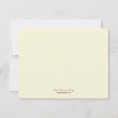 De perfecte combinatie bedankt kaarten notitiekaartje (Achterkant)