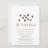 De perfecte combinatie van koffieparen en bruiloft kaart (Voorkant)