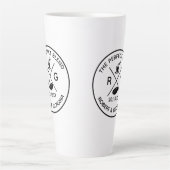 De perfecte combinatie van moderne koffie-weddensc latte mok (Voorkant)